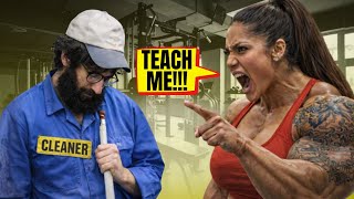 He PRETENDED to be a gym cleaner… Then the Gym Fell Silent 😱 | Anatoly Gym Prank