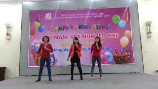 Video tập nhảy sinh nhật VDC 3/12/2013