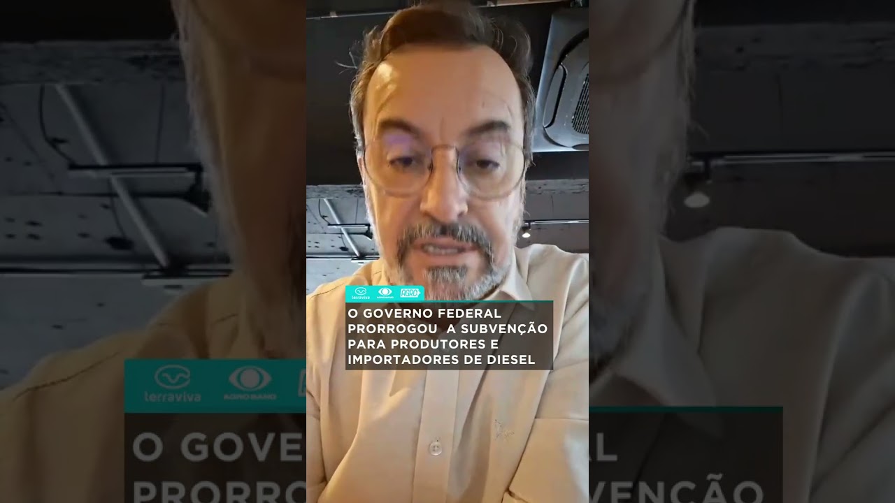 O governo federal prorrogou  a subvenção para produtores e importadores de diesel