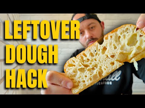 Leftover Pizza Dough? Make THIS Incredible Focaccia!