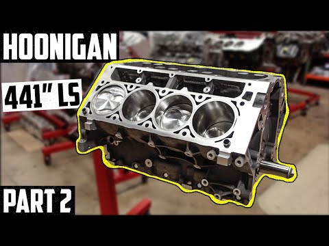 HOONIGAN 700HP 441" 13.25:1 LS Short Block Assembly - Part 2