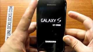How To Unlock Samsung Galaxy S GT-I9000, GT-I9001 and GT-I9003 By Unlock Code From UnlockLocks.COM