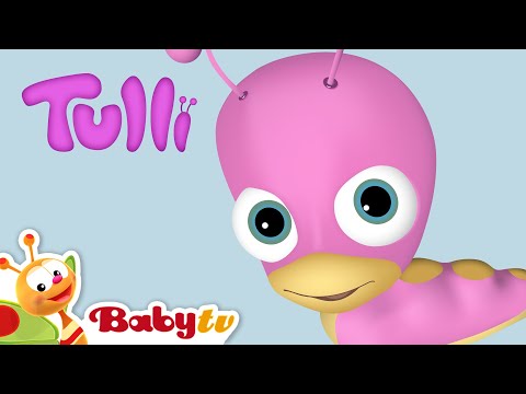 Seesaw & lamp 🛋️ | Exploring with Tulli the Caterpillar | Videos for Kids | Full Episode @BabyTV