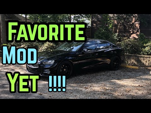 Q50 Hotchkis Sway Bar Install and test | BEST MOD for UNDER $500