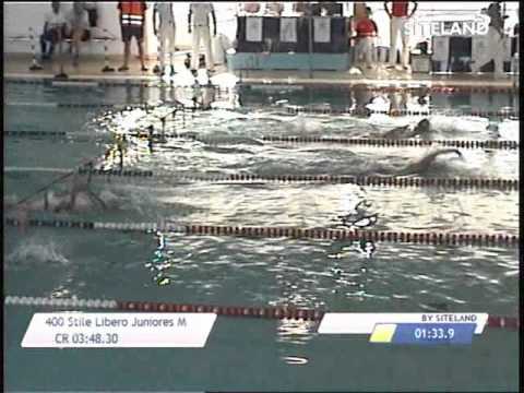 Serie 3 dei 400 Stile Libero Juniores Maschi - 15 Memorial Chiara Giavi