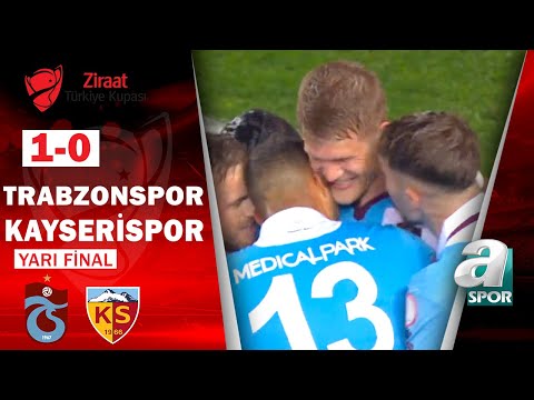 Trabzonspor Kulübü Trabzon 1-0 SK Kayserispor Ka...