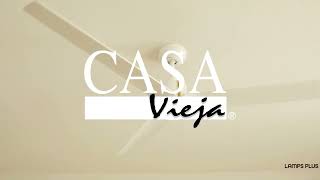 1_Watch A Video About the Casa Vieja Aero Matte White LED Ceiling Fan with Remote