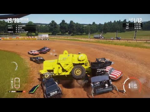 Unreleased video!! (Trolling in wreckfest)