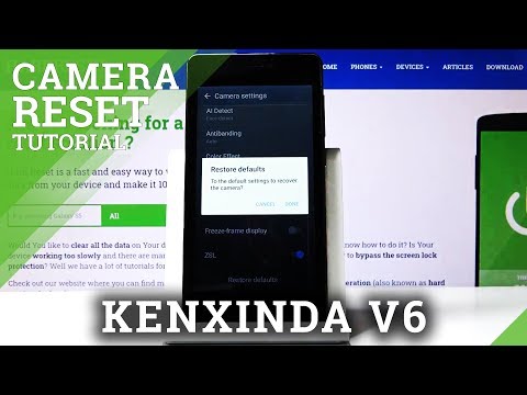 How to Reset Camera in KENXINDA V6 – Reset Camera Settings