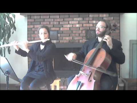 Flute & Cello Duo- Trumpet Tune by Purcell