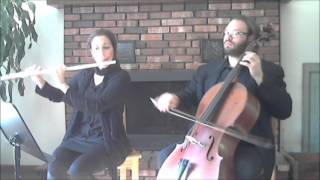 Flute & Cello Duo- Trumpet Tune by Purcell