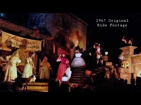 Pirates of the Caribbean (Original 1967 ride footage)