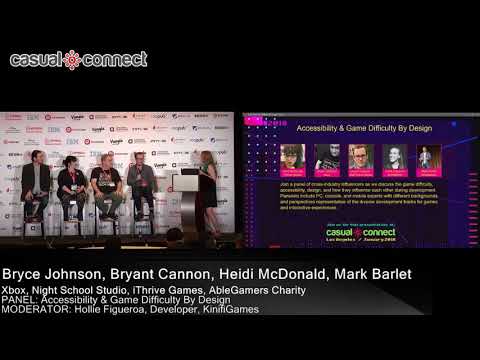 Accessibility & Game Difficulty By Design  | PANEL