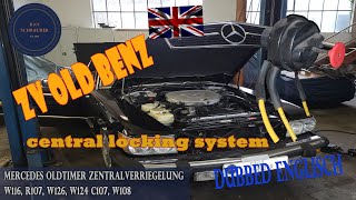 Centralny zamek Mercedes: Diagnostyka i naprawa (R107, W123, W124, W126)
