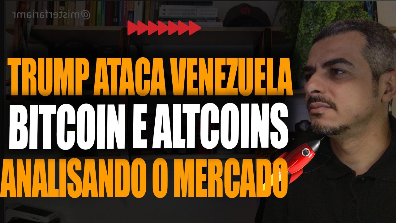 BITCOIN HOJE - 2026 COMEÇA TUDO SUBINDO - TRUMP ATACA VENEZUELA - Bitcoin Altcoins e ETFs