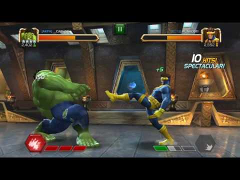 HULK VS CYCLOPS