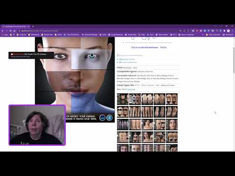 DanniStories Character Creation DAZ Studio 11 Mar 2022