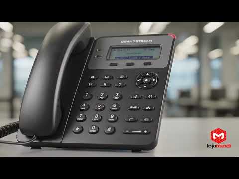 Video do produto Telefone IP Grandstream GXP1610 2 Contas SIP 2 Linhas LCD