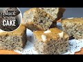 Black Sesame Mini Cake Vegetarian No Mixer Or Blender Required