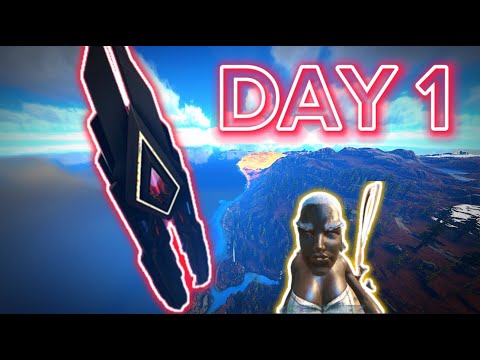 Playing the MOST POPULATED Server DAY 1 | Ep.1 | Ark Survival Evolved |