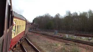 preview picture of video 'Forth Circle SRPS, 61994 The Great Marquess joins the line at Polmont 1255hrs 05-04-2009'