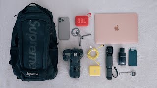 My Tech & Travel Essentials Carry 2025💼📱(EDC) + YouTube Gear