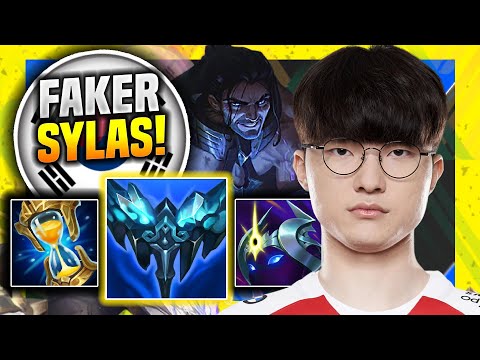 FAKER IS A MONSTER WITH SYLAS! - T1 Faker Plays Sylas Mid vs Akali! | Season 11