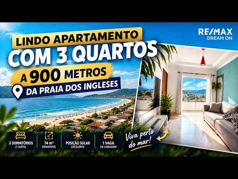 Vídeo - IDM 113 Apto 590441079-13 - Apartamento em Ingleses do Rio Vermelho, Florianópolis - à venda - RAFAEL QUINTANA Inteligência Imobiliária
