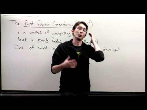 Lecture: Discrete Fourier Transform (DFT) and the Fast Fourier Transform (FFT)
