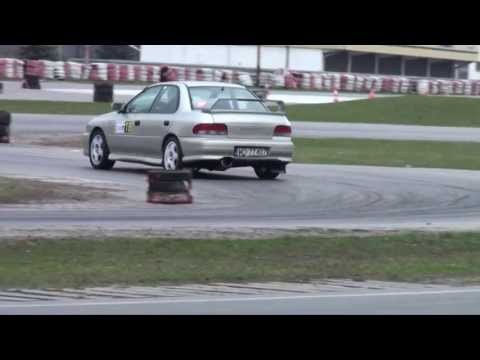 Marcin Kacprzycki - Subaru Impreza - SuperOES IV Runda  Tor Kielce 20-04-2013