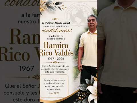 ✨ 🕊️ En memoria de Ramiro Rico Nos unimos en despedida . consuele a su familia