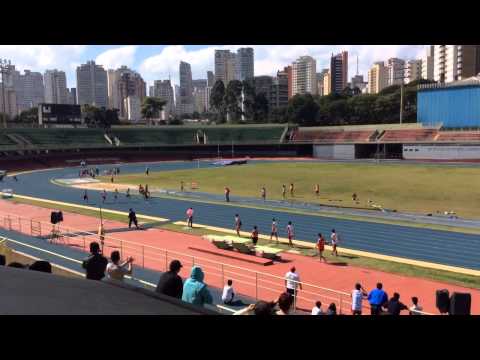 Final 100m Juvenil - Marcell Matsusue