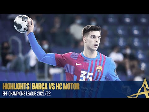 HIGHLIGHTS | Barça vs HC Motor | Round 2 | EHF Champions League 2021/22