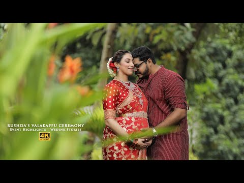 Actor Rahman's Daughter | Rushda's Valakappu Ceremony | Wedink Stories | 4K