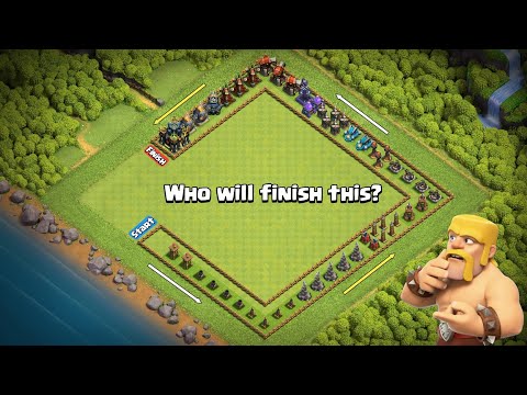 Level 1 Longest Defense Formation! VS Every Troops | Clash of Clans