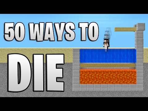 50 modi per morire in Minecraft (edizione estiva)