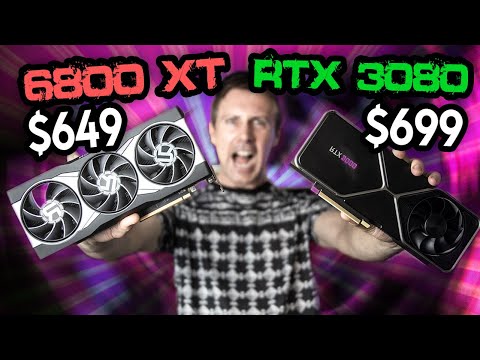 6800 XT VS RTX 3080... WHO IS KING?