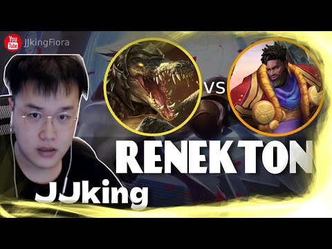 🔴 JJking Renekton vs Ksante (Best Fiora OTP) - JJking Renekton Guide
