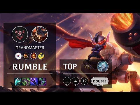 Rumble Top vs Viego - KR Grandmaster Patch 11.10