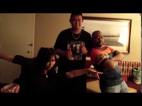 Thulius, Princess Aura, and Allister strike a pose... mostly