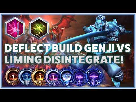 Genji XStrike - DEFLECT BUILD GENJI VS LIMING DISINTEGRATE! - Bronze to Grandmaster Season 1 2026