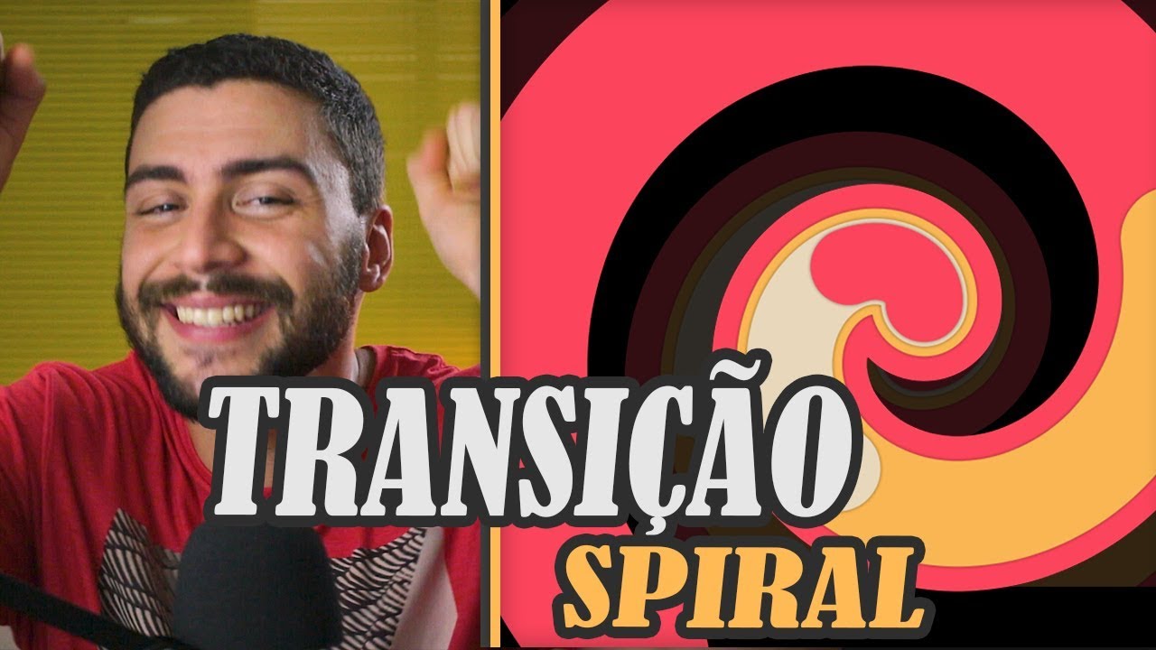 Como fazer TRANSIÇÃO SPIRAL | Tutorial After Effects