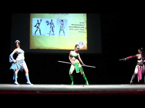 ANIMATRIX 2013 "Mortal Kombat 9" - Kitana,Mileena,Jade
