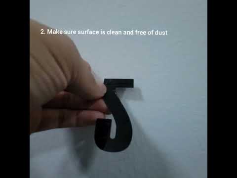 How to Install with Signage with tape