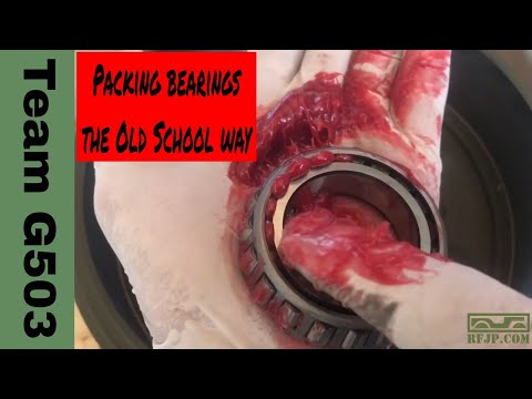 Willys MB Basic Installation Of Wheel Bearings And Inner Seals G503 TV