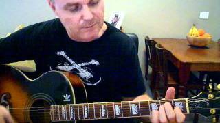 ?? Johnny Cash - Folsom Prison Blues (Tutorial)