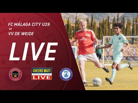 LIVE FOOTBALL: FC MALAGA CITY U19 VS VV DE WEIDE