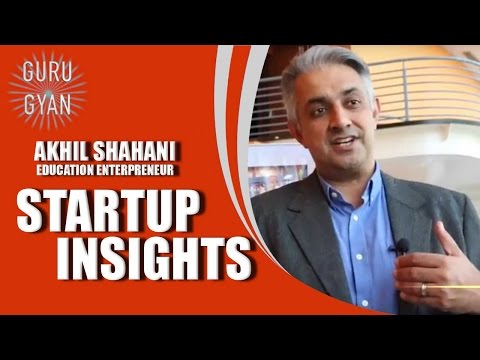 Startup Insights with Akhil Shahani!