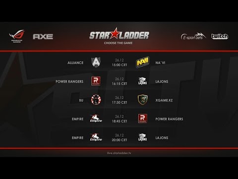 Dota2 Starladder Europe S11 Empire vs Lajons