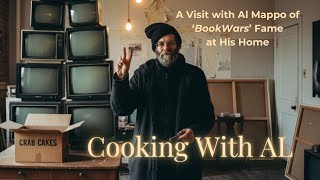 'Cooking with Al' - 1990's NYC Street Bookseller Al Mappo's Manhattan SRO Studio: Crab Cakes & TVs!